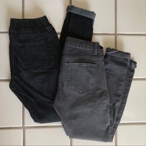 SET OF 2!! Dark Skinny Jeans
